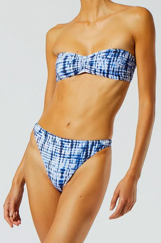 Tati Bottom Shibori Print by Solid & Striped sold by Salua Lingerie
