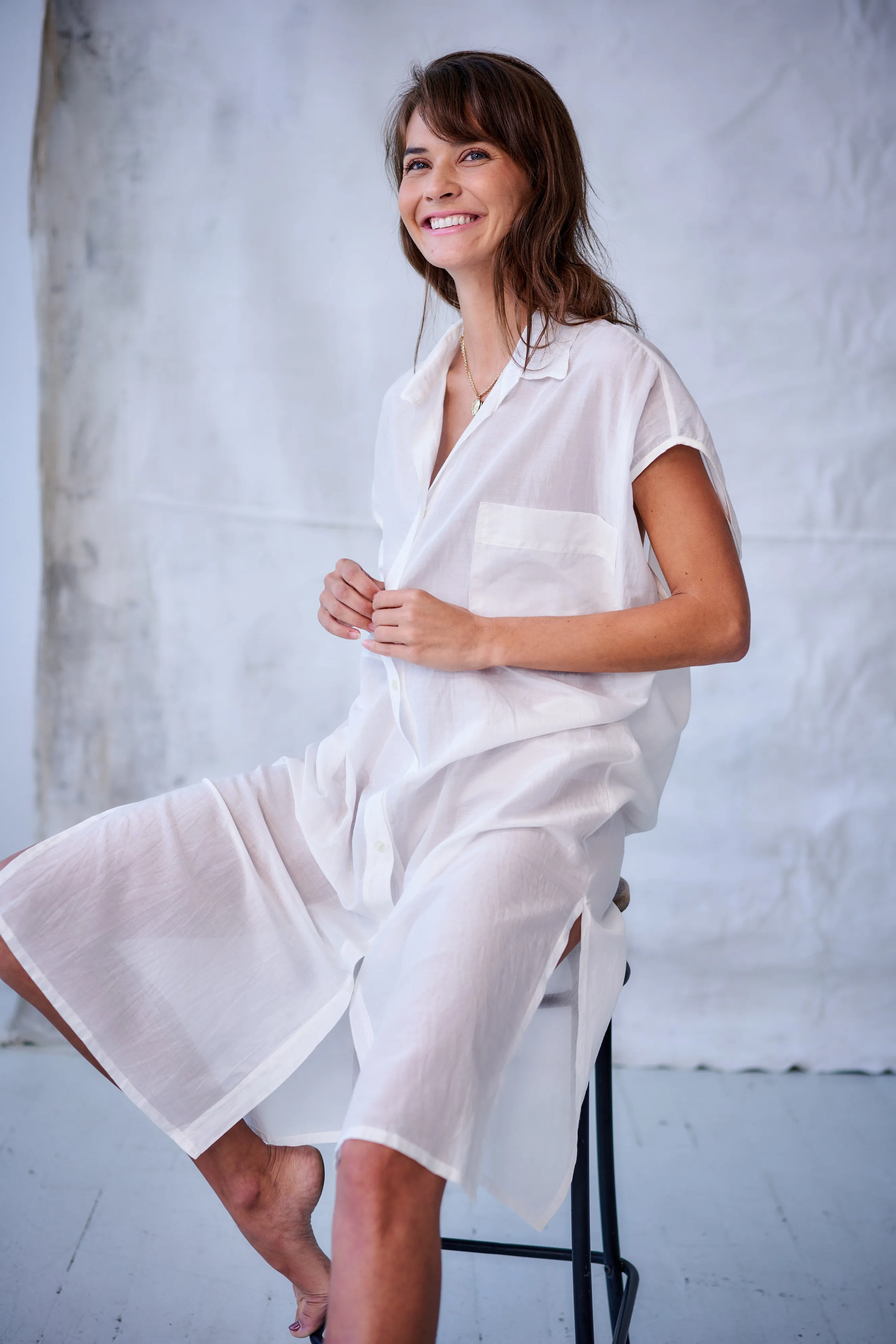 Gwyneth Dress Shirt sold by Salua Lingerie product image thumbnail 5