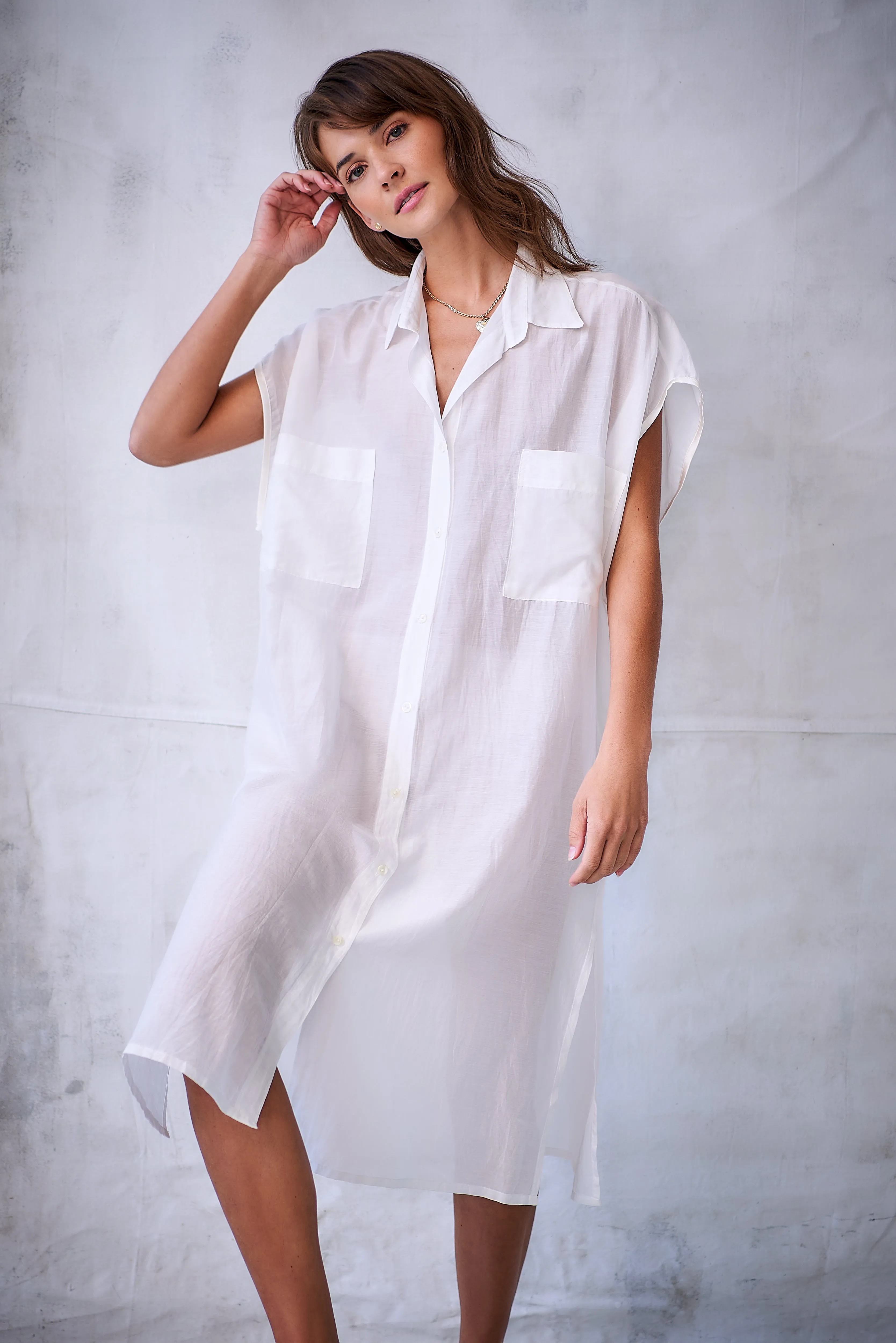 Gwyneth Dress Shirt sold by Salua Lingerie product image thumbnail 4