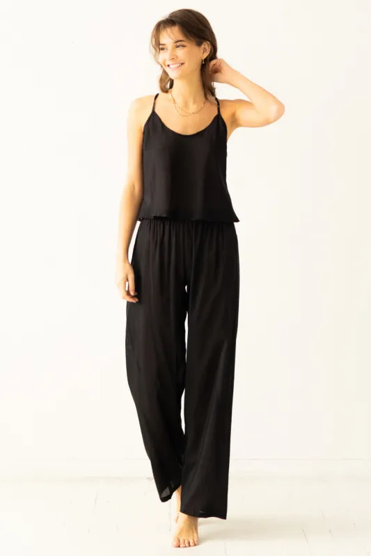 Miel Cotton/Silk Pants made by Salua Lingerie