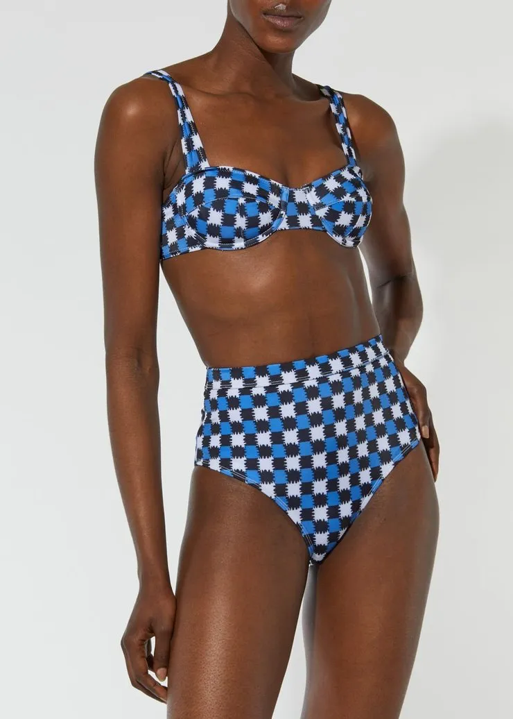 Lilo Top Knit Check by Solid & Striped sold by Salua Lingerie