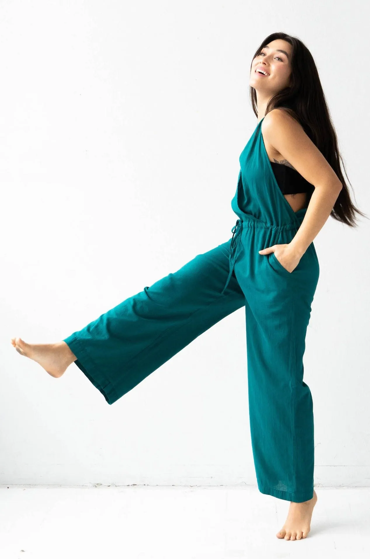 Cross Front Jumpsuit sold by Salua Lingerie product image thumbnail 3