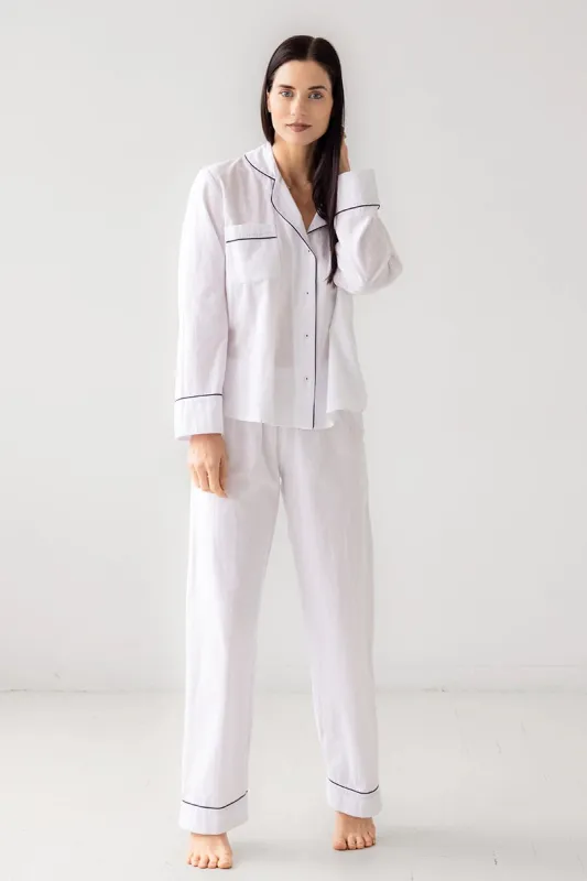 Classic Flannel Pajama sold by Salua Lingerie
