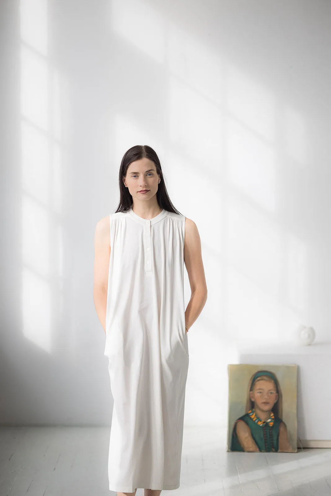 The Aisha Cotton Day-to-Night Dress sold by Salua Lingerie product image thumbnail 2