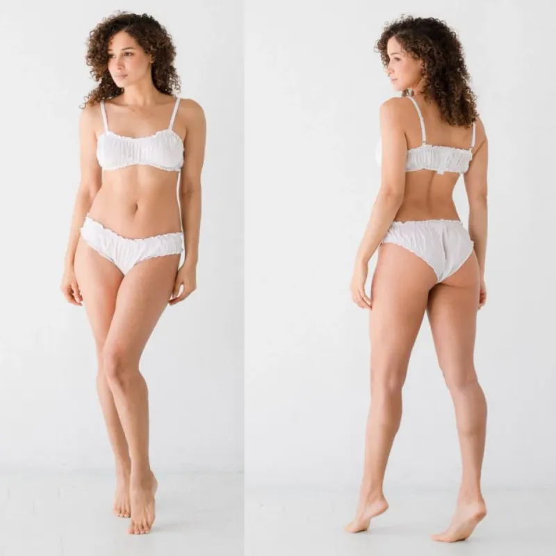 Bloomer Bra & Panty Set 20% Off made by Salua Lingerie