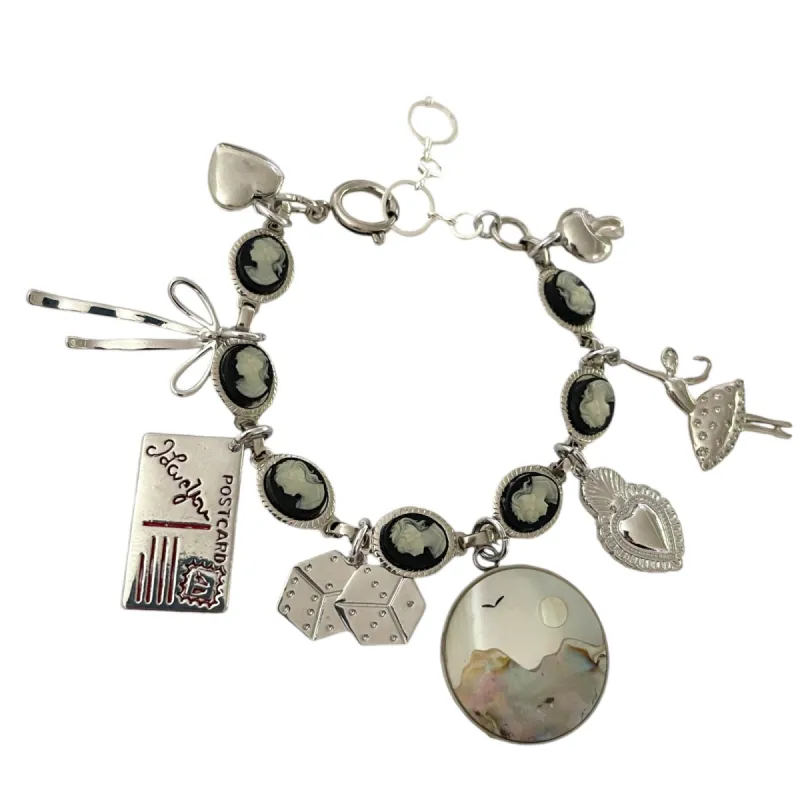 Silver Cameo Bracelet (1/1) sold by The Sage Vintage