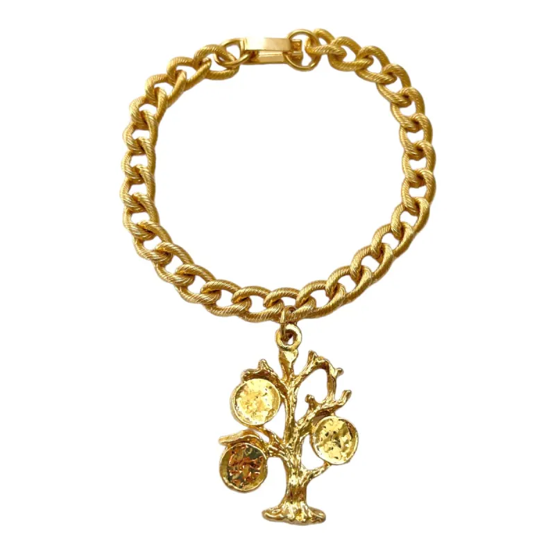 Tree Of Life Charm Bracelet sold by The Sage Vintage