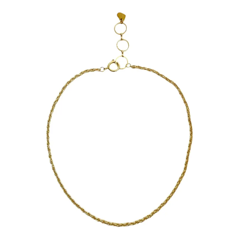 Make Your Own Necklace Base - Gold Rope Chain sold by The Sage Vintage