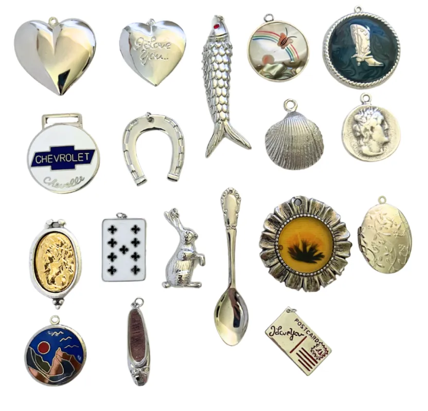Silver Clip Anywhere Charms - Large sold by The Sage Vintage