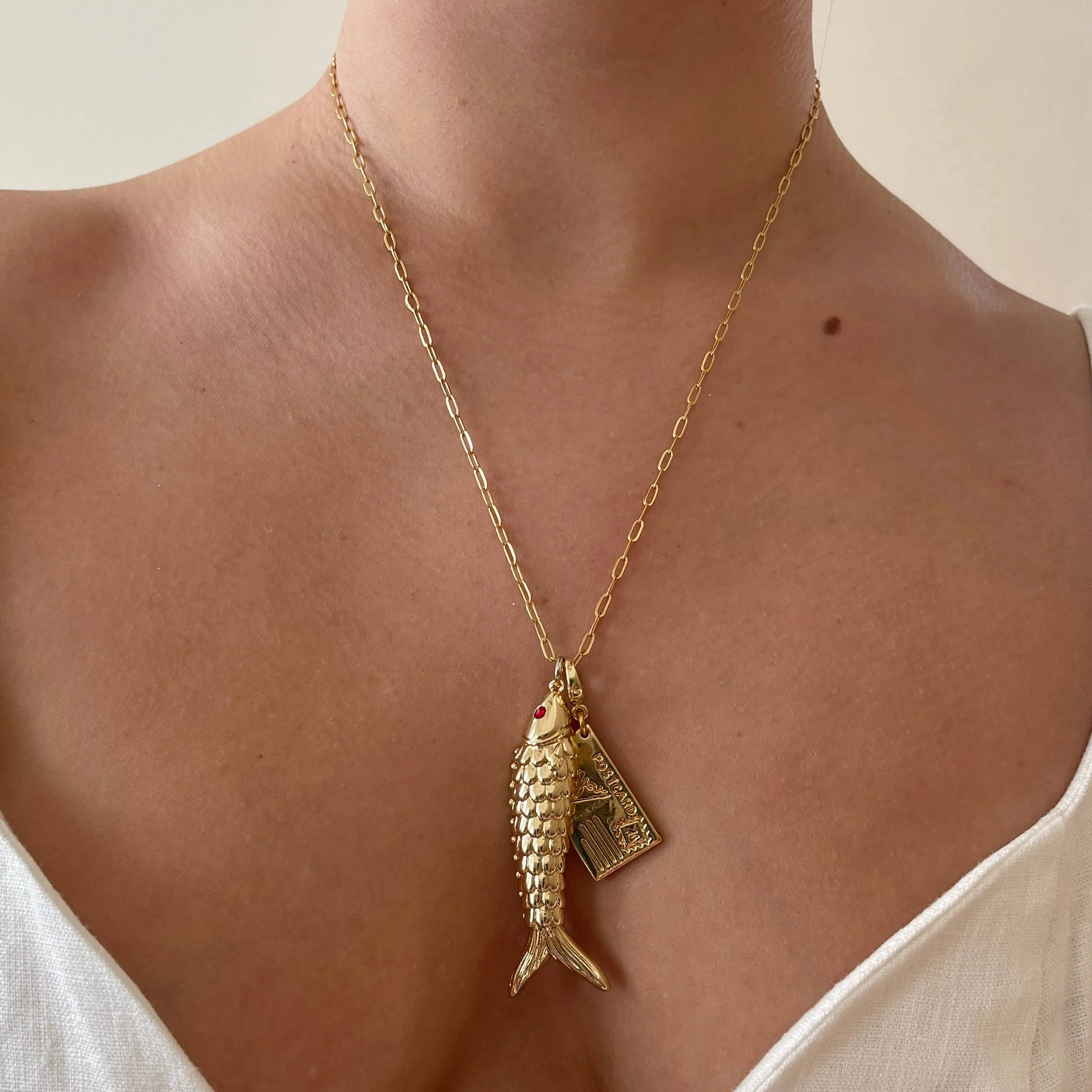 Make Your Own Necklace Base - Gold Mini Paperclip sold by The Sage Vintage product image thumbnail 2