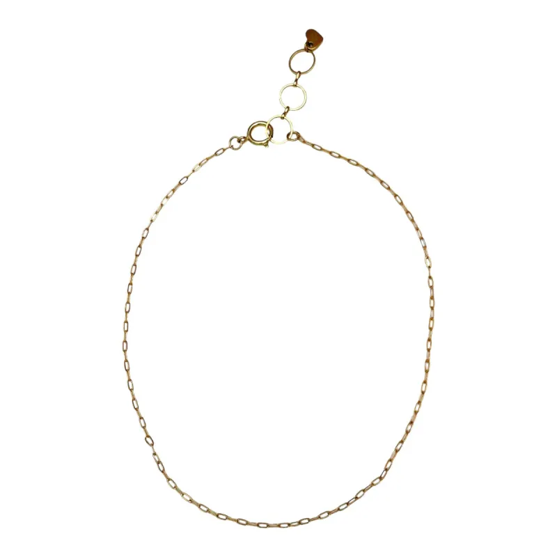 Make Your Own Necklace Base - Gold Mini Paperclip sold by The Sage Vintage