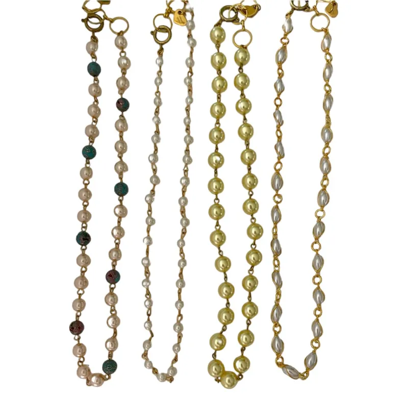 Plain Deadstock Chain Necklace - Make Your Own: Gold made by The Sage Vintage