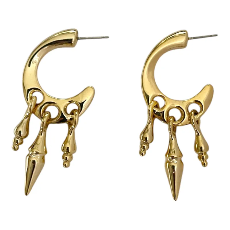 Triple Spike Earrings - Deadstock sold by The Sage Vintage
