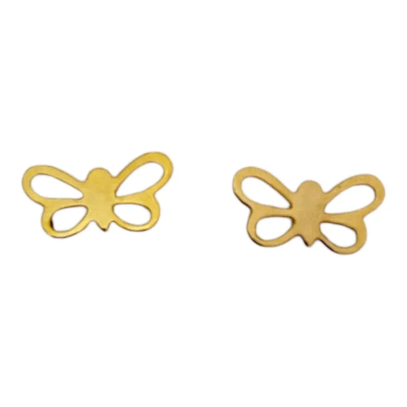 Butterfly Stud Earrings - Deadstock sold by The Sage Vintage