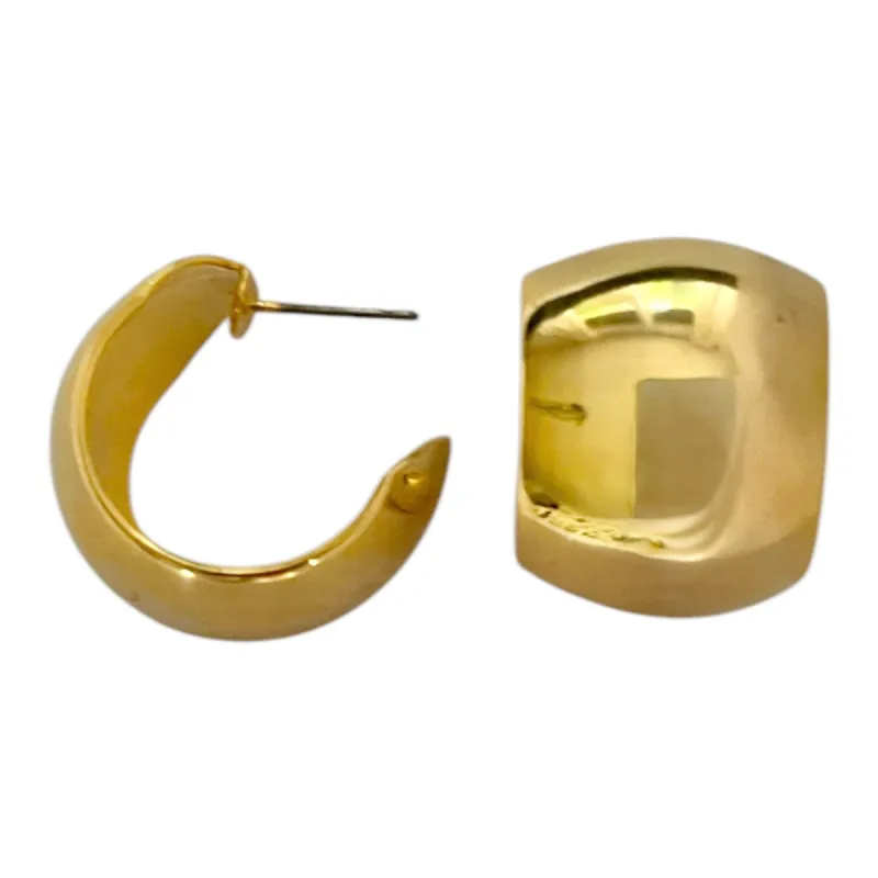 Statement Half-Hoop Earrings - Deadstock sold by The Sage Vintage