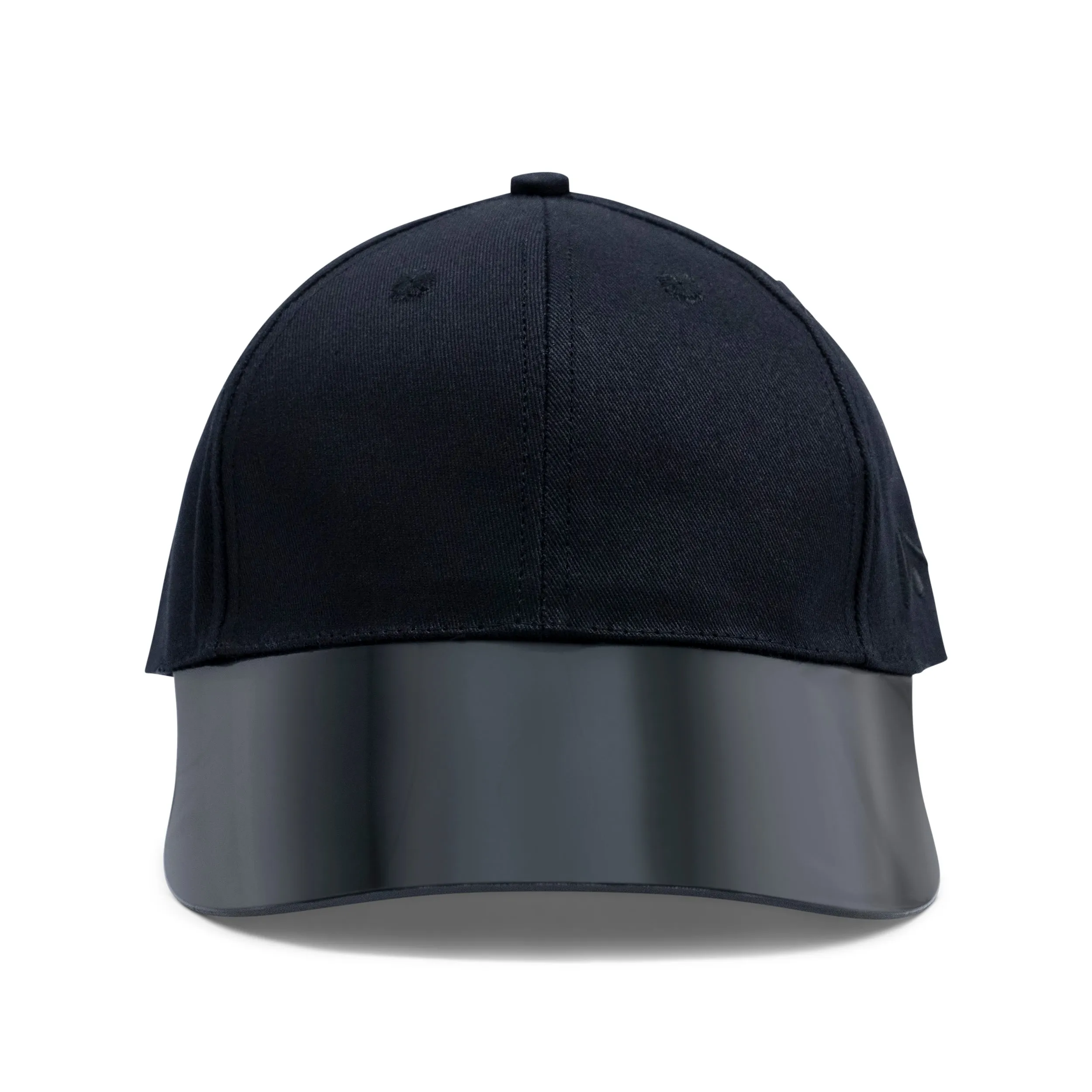 Customizable Black Structured Hat sold by Visto Visors
