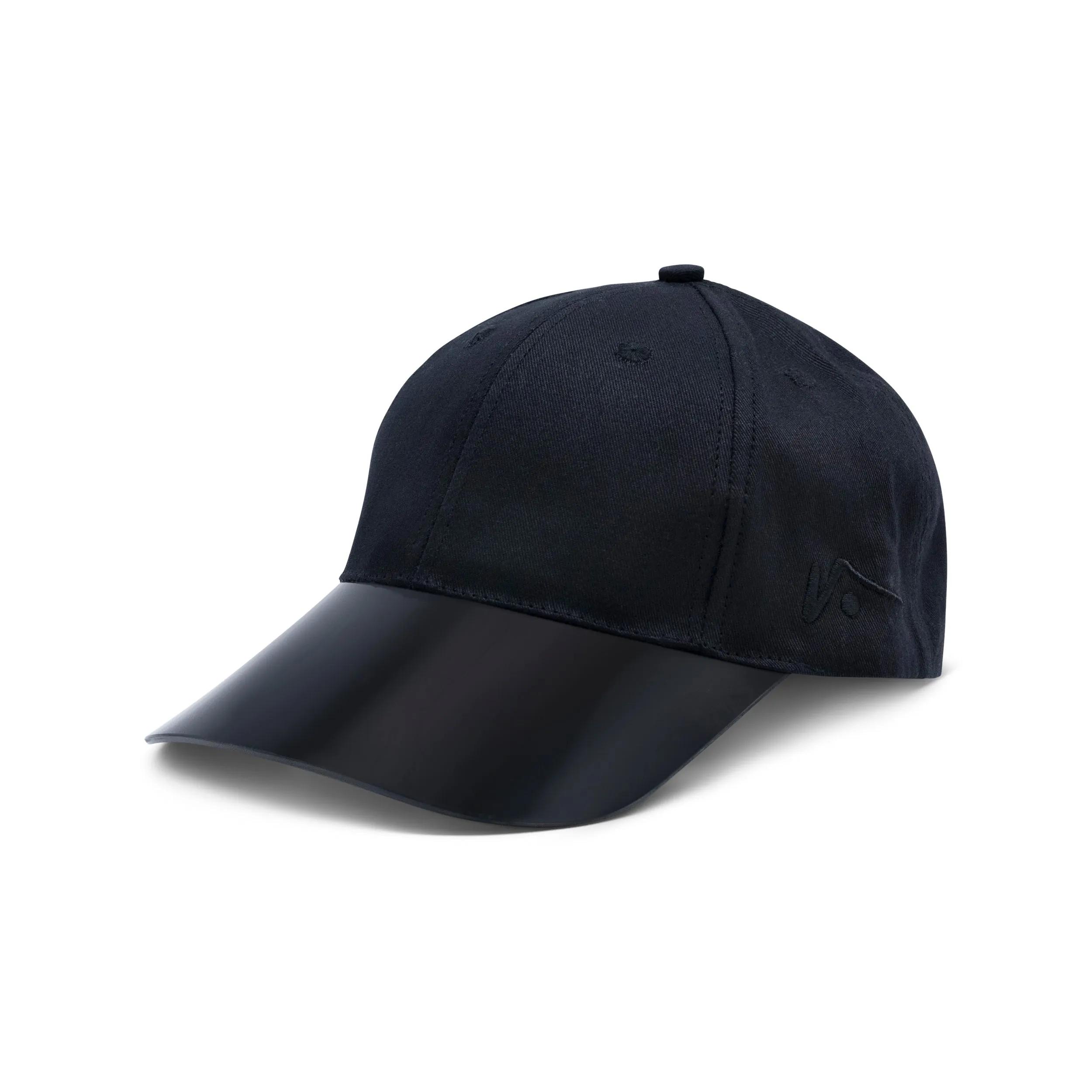 Customizable Black Structured Hat sold by Visto Visors product image thumbnail 3