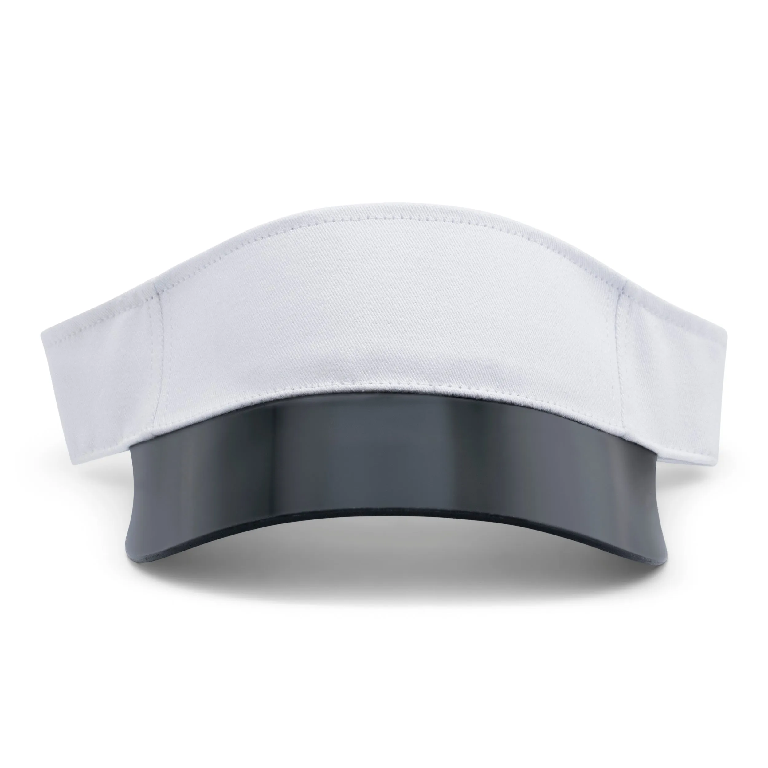 Customizable White Sports Visor sold by Visto Visors