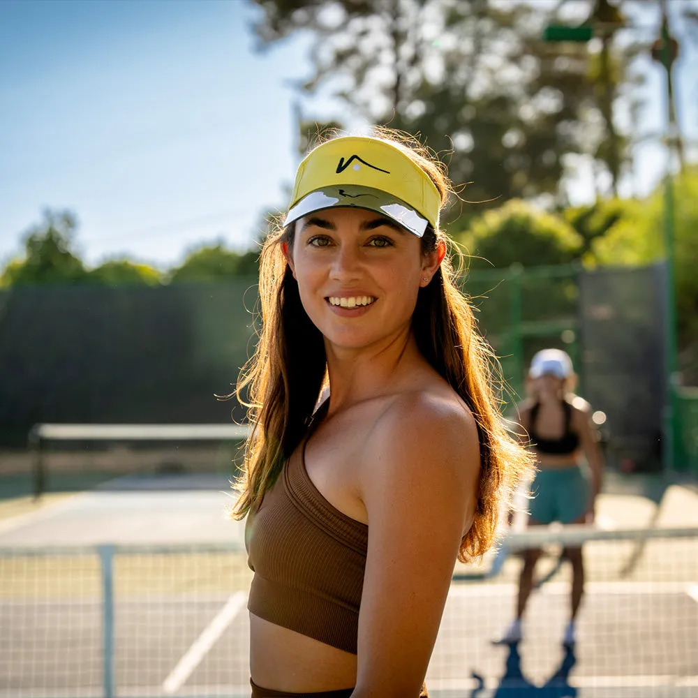 Yellow Sports Visor sold by Visto Visors product image thumbnail 2