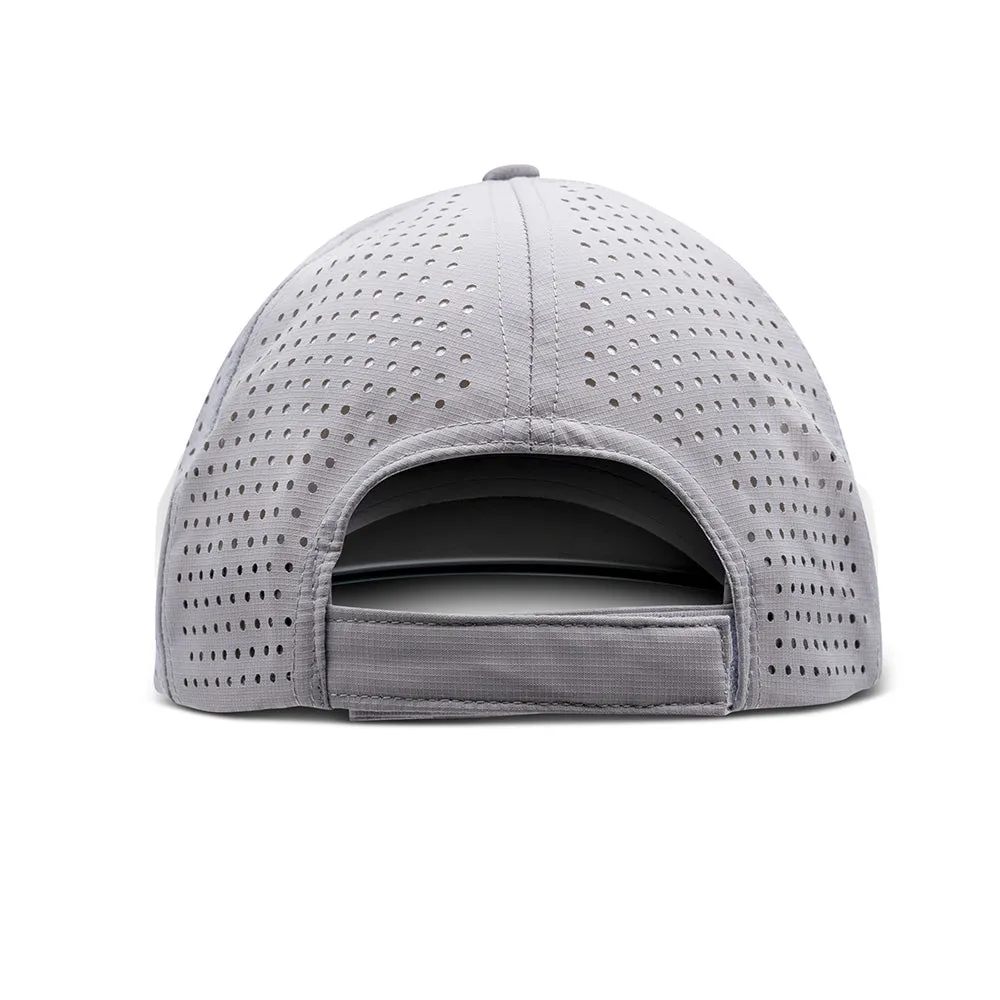 Gray Structured Nylon Mesh Hat sold by Visto Visors product image thumbnail 4