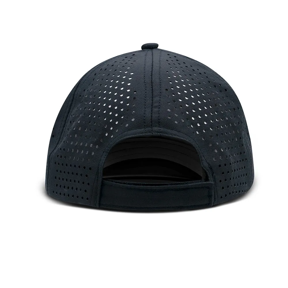 Black Structured Nylon Mesh Hat sold by Visto Visors product image thumbnail 4