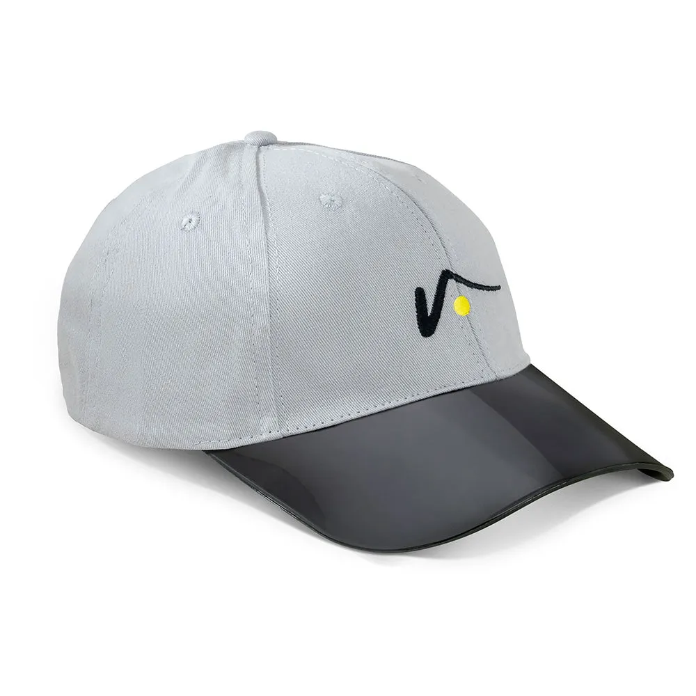 Gray Structured Sports Cap sold by Visto Visors product image thumbnail 3