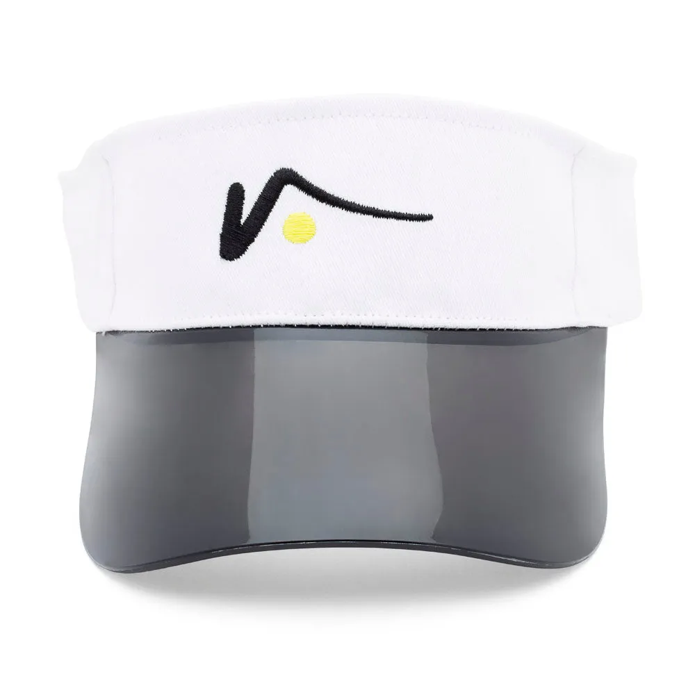 White Sports Visor sold by Visto Visors