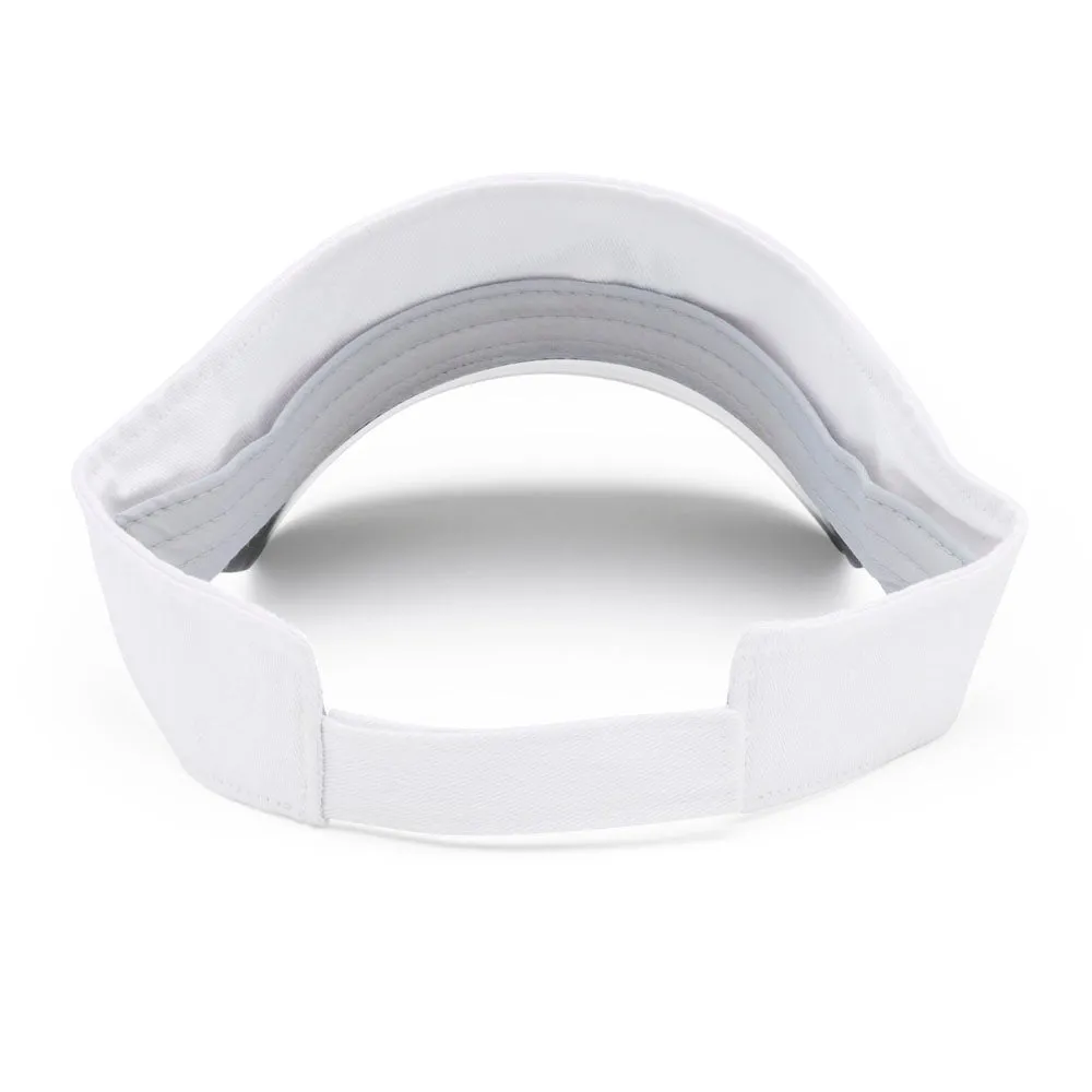 White Sports Visor sold by Visto Visors product image thumbnail 4