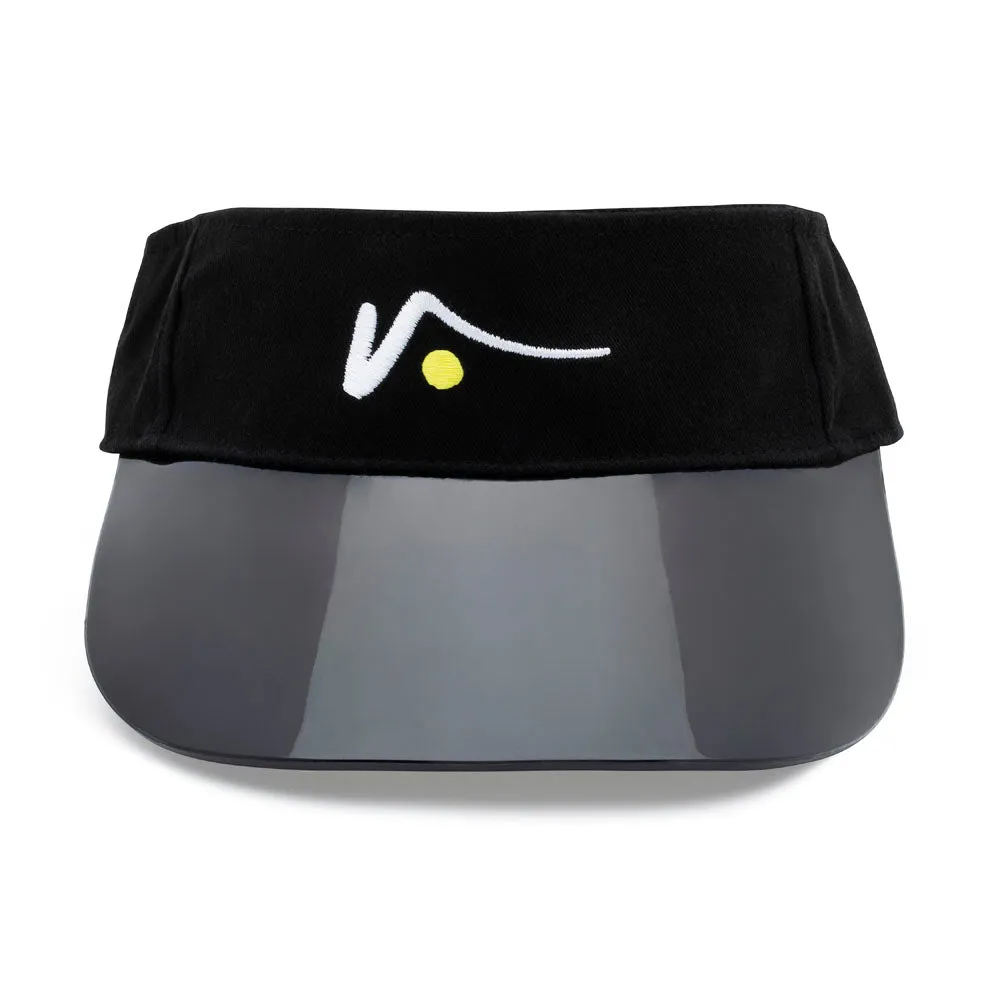 Black Sports Visor sold by Visto Visors