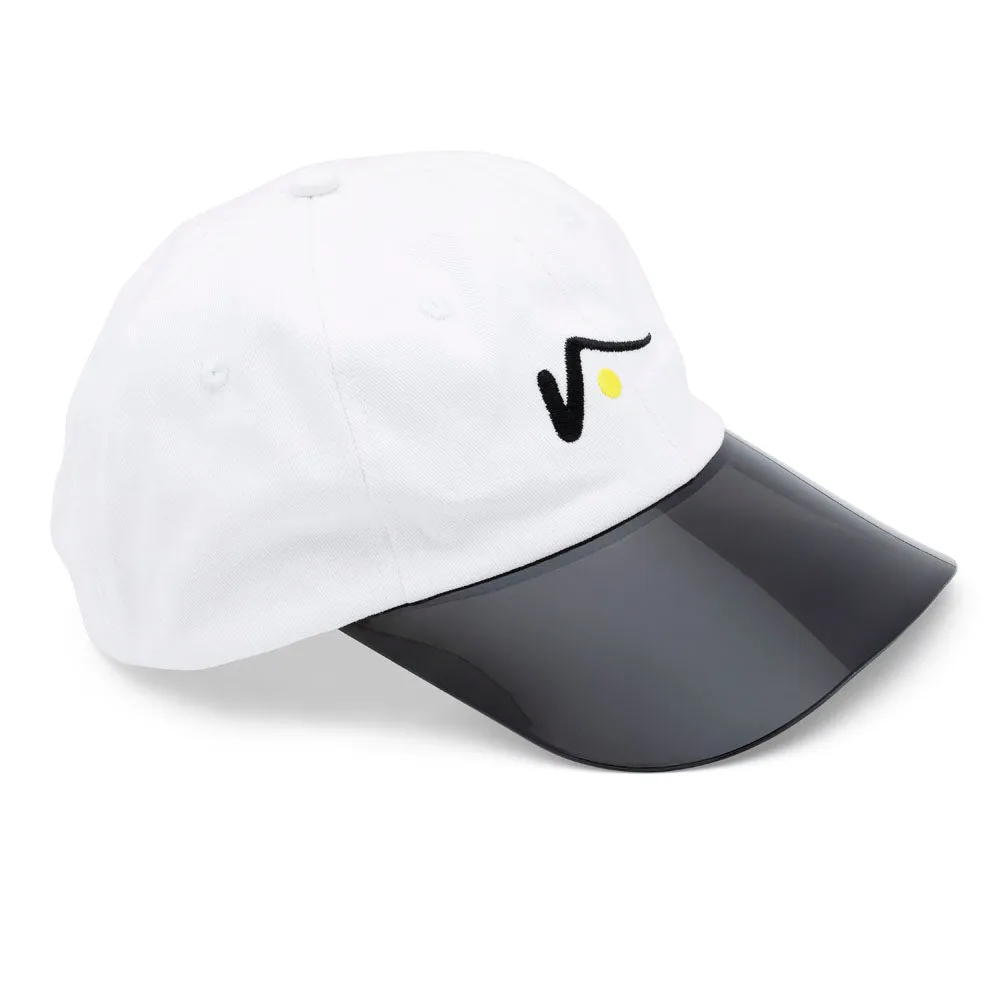 White Sports Cap sold by Visto Visors product image thumbnail 4