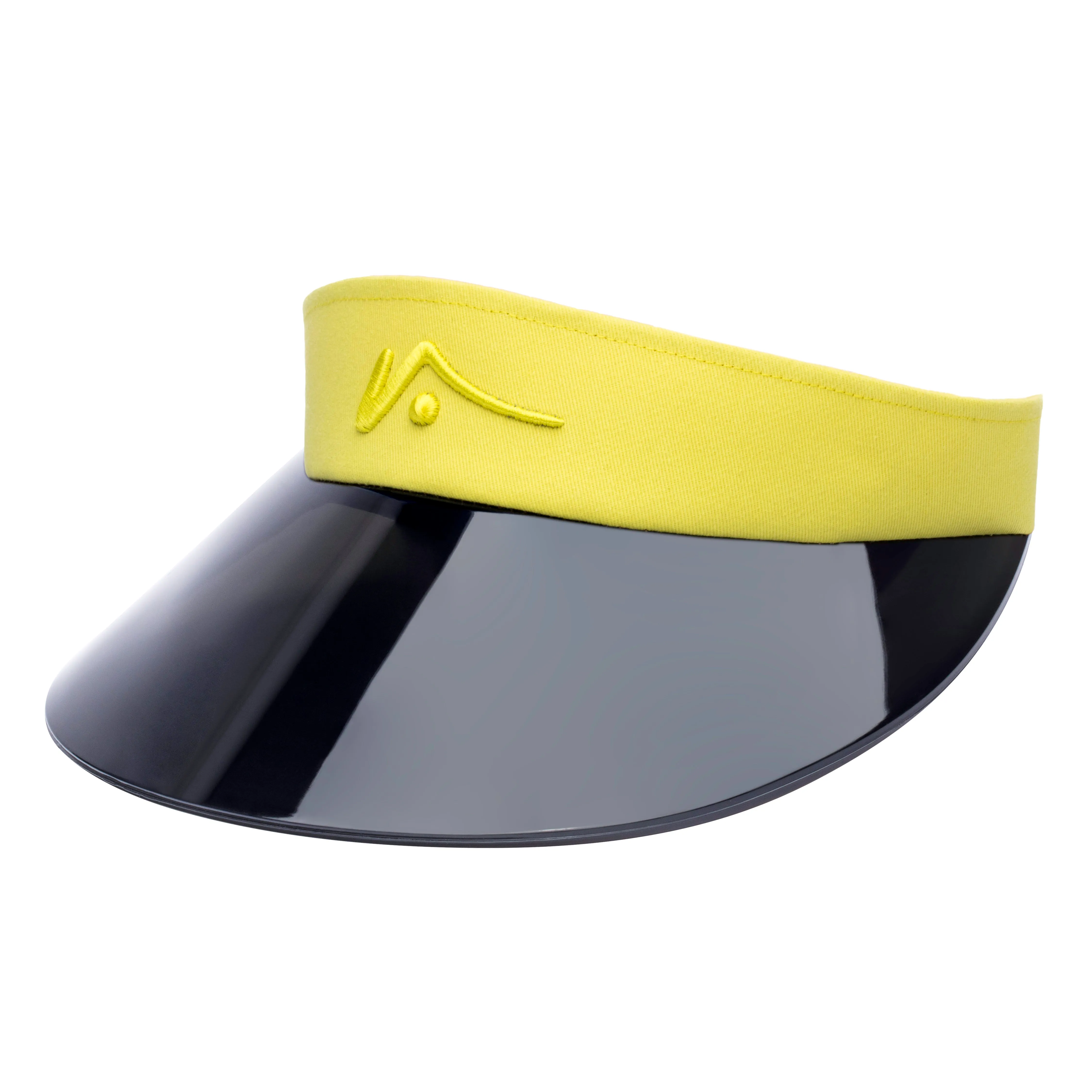 Yellow Wide Brim Visor sold by Visto Visors product image thumbnail 3