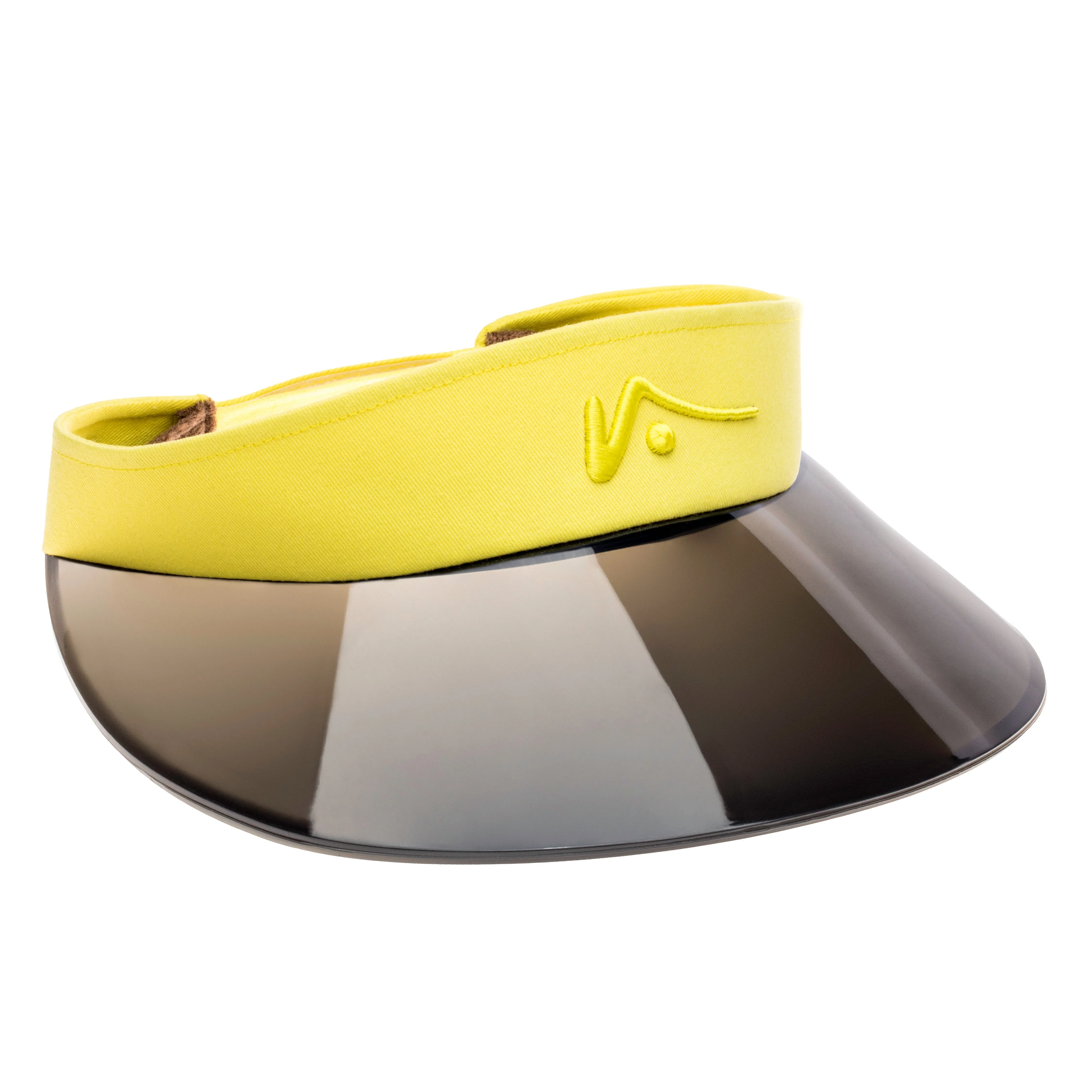 Yellow Wide Brim Visor sold by Visto Visors product image thumbnail 2