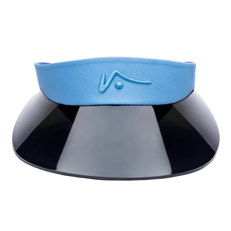 Light Blue Wide Brim Visor sold by Visto Visors