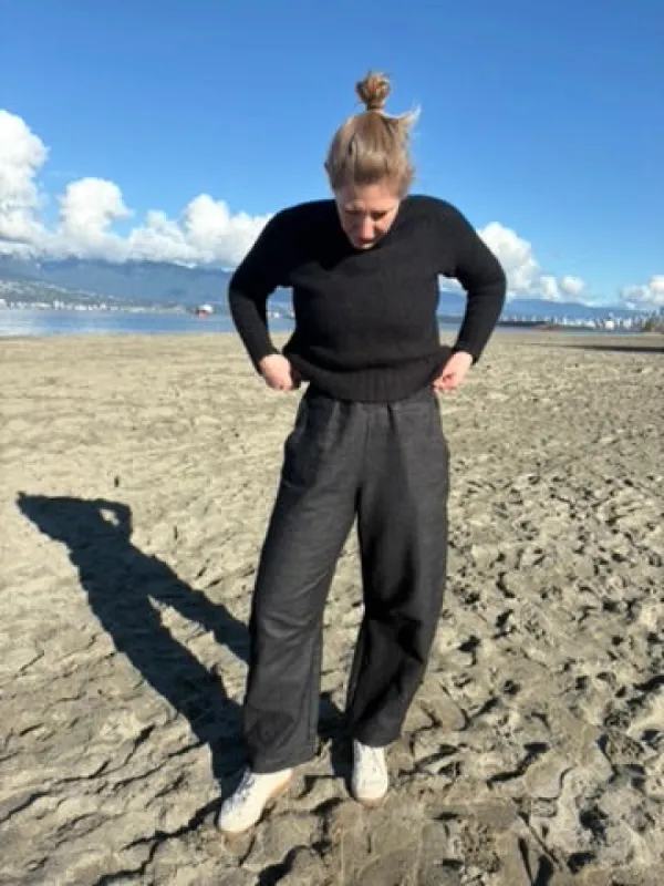 Barrel Denim-Black-Made to Order made by Rusty Bourbon