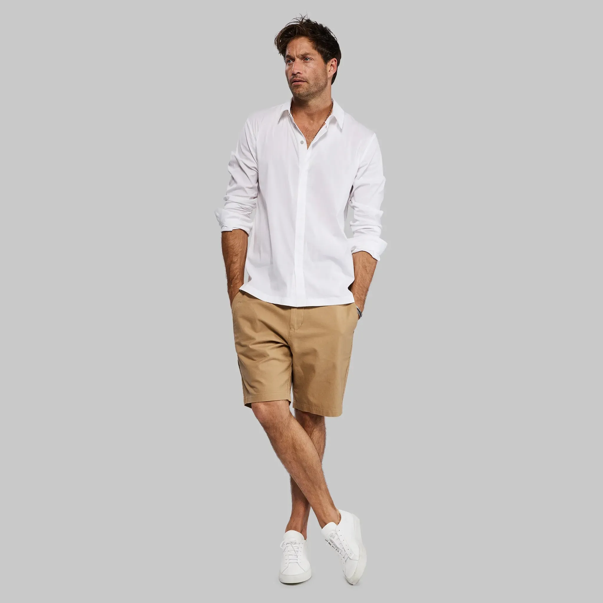 Indestructible Chino Shorts. Sandstone edition sold by vollebak