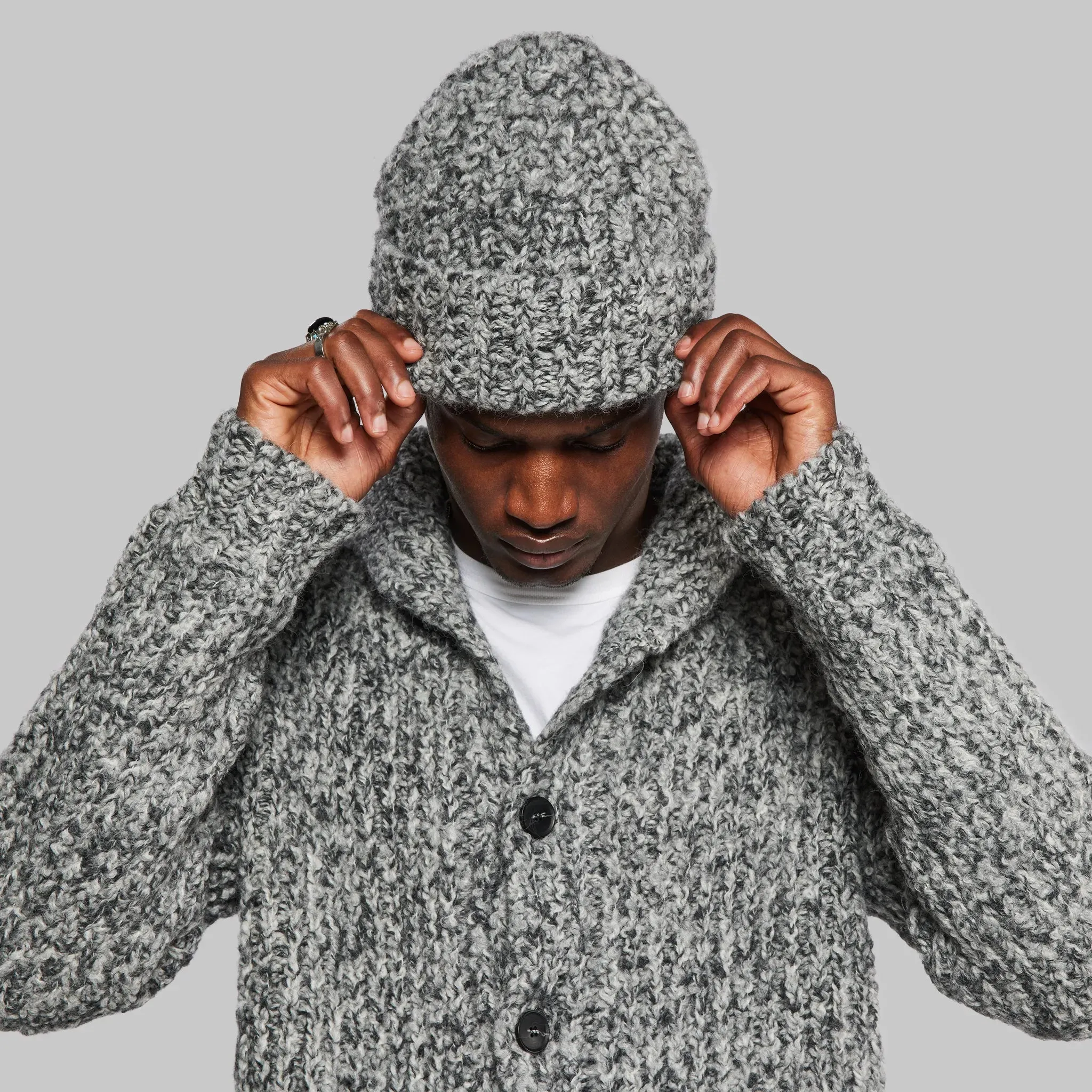 Sub Zero Beanie. Grey Marl edition sold by vollebak product image thumbnail 5