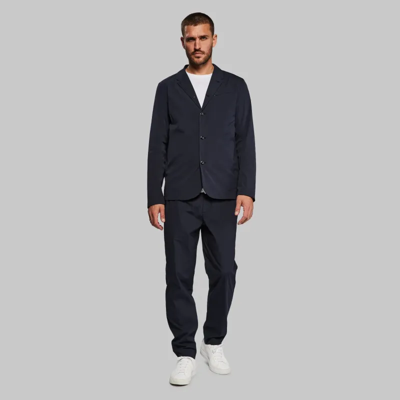 Planet Earth Suit Jacket. Navy edition sold by vollebak
