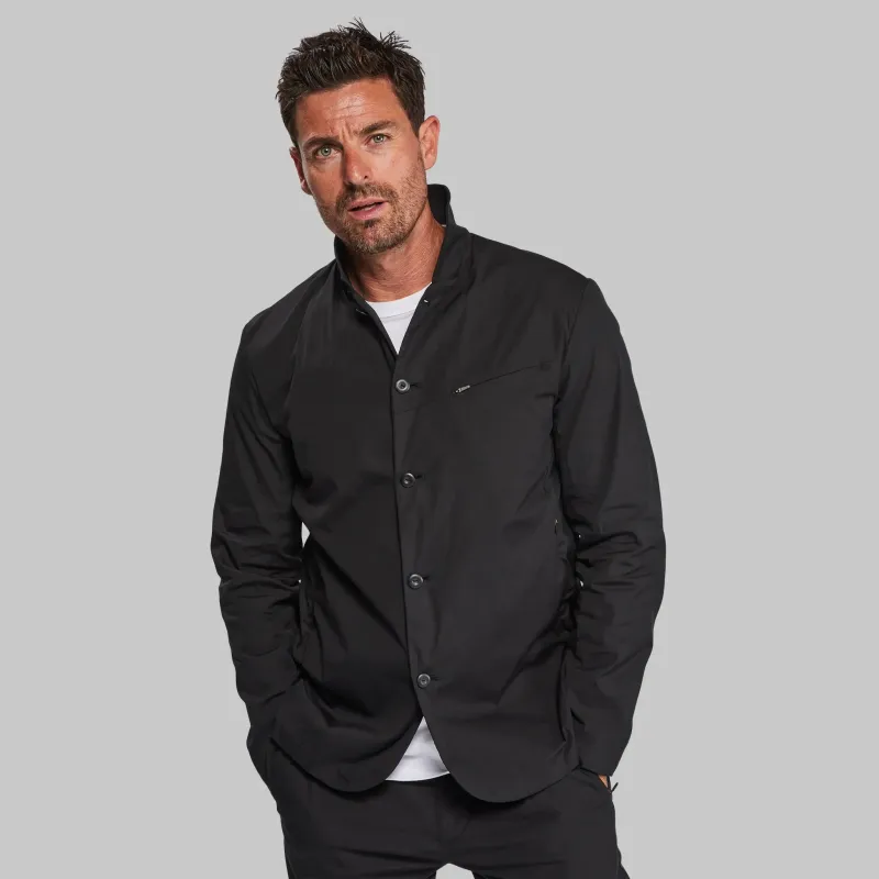 Planet Earth Suit Jacket. Black edition sold by vollebak