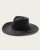 Lazo Panama Straw Cowboy in Black sold by Hemlock Hat Co