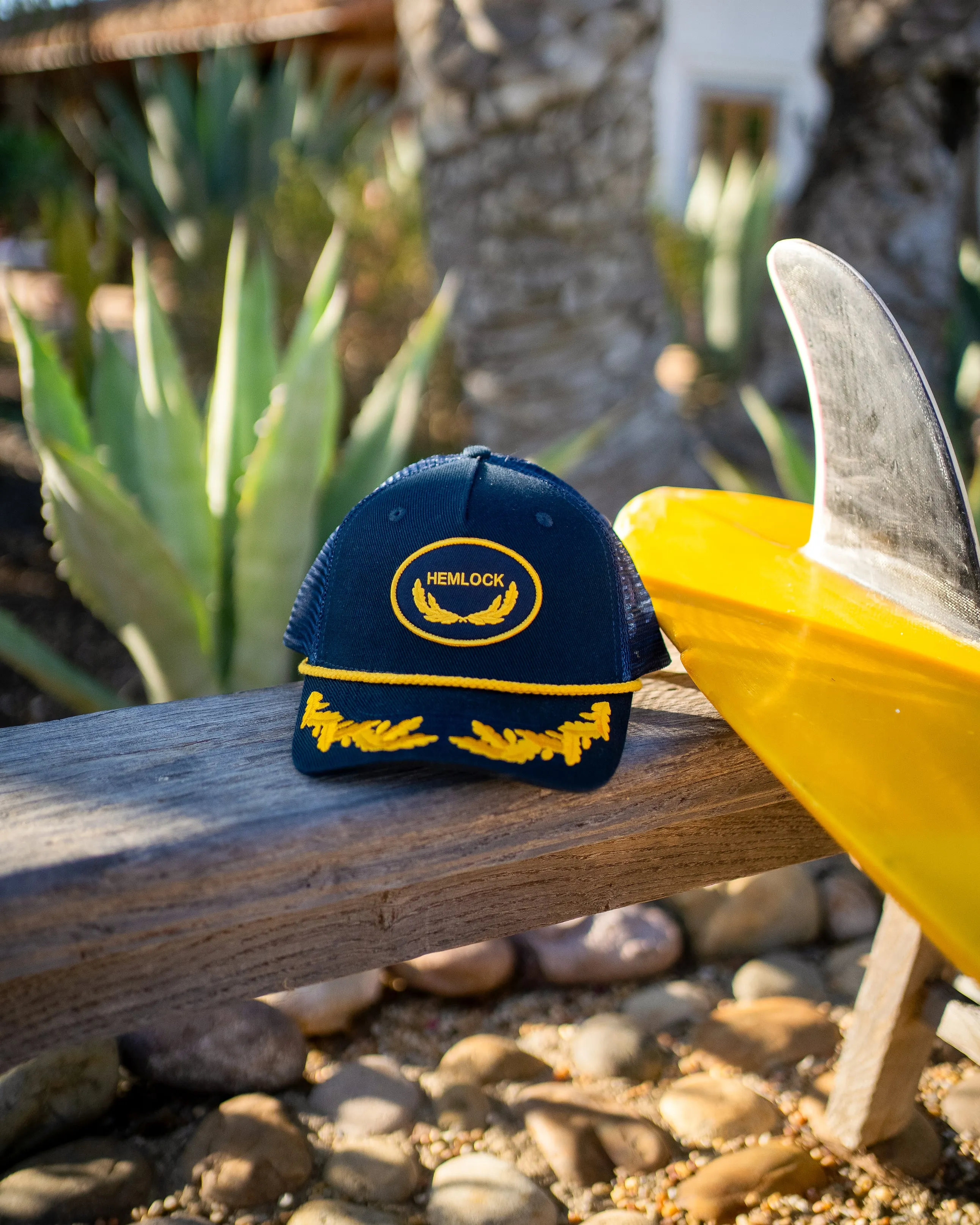Captain Trucker Hat in Navy sold by Hemlock Hat Co product image thumbnail 3
