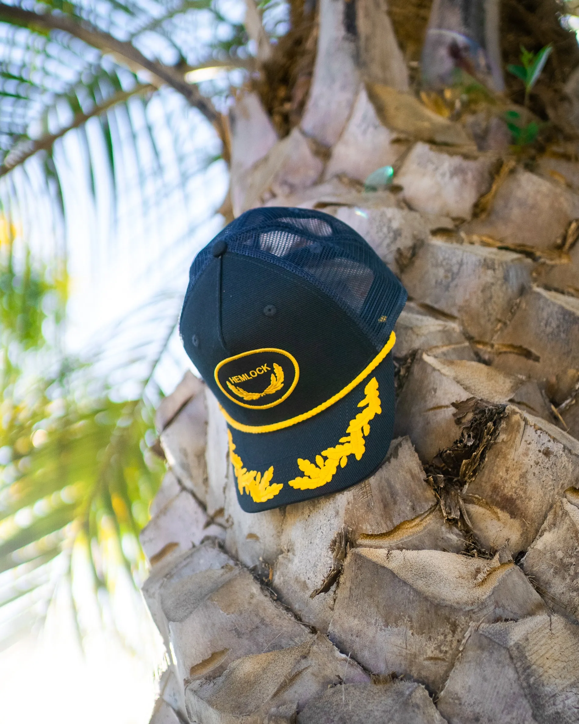 Captain Trucker Hat in Navy sold by Hemlock Hat Co product image thumbnail 2