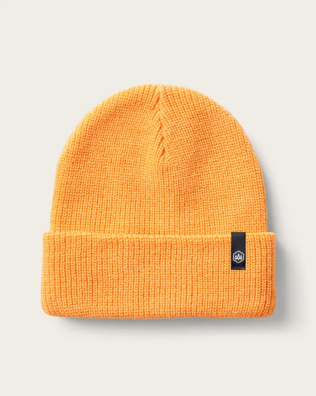 Ranger Beanie in Apricot sold by Hemlock Hat Co