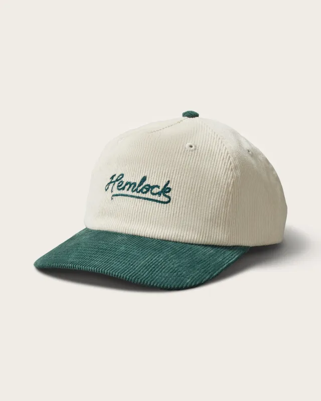 Wesley 5 Panel in Emerald sold by Hemlock Hat Co