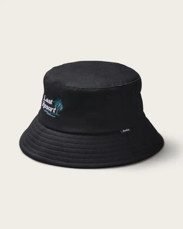 Last Resort Bucket in Black sold by Hemlock Hat Co