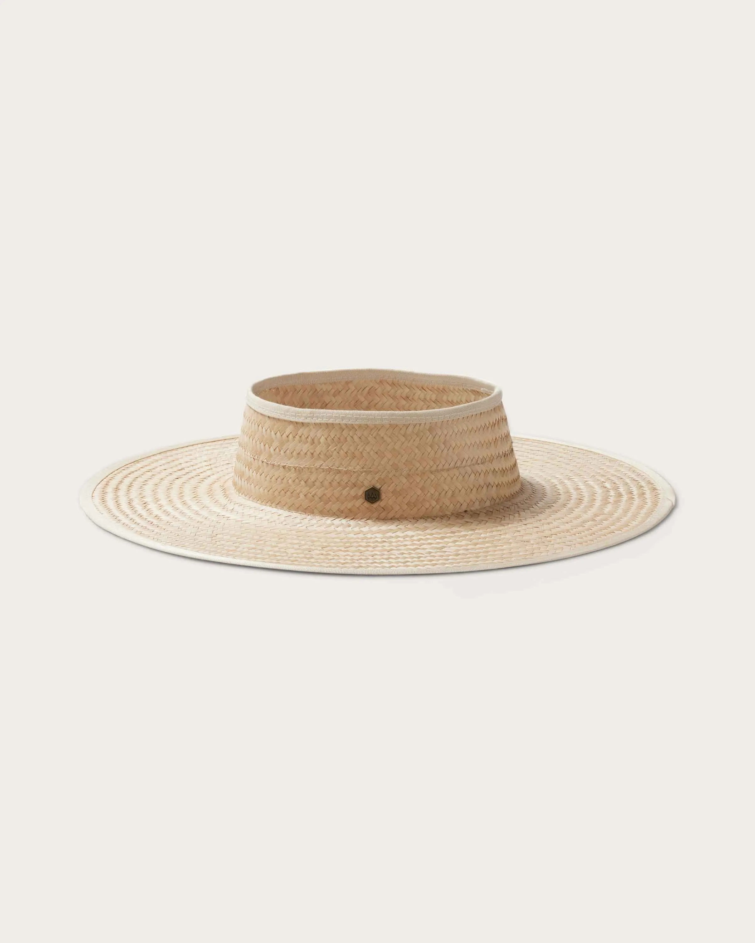 Lucia Visor in Natural sold by Hemlock Hat Co product image thumbnail 4