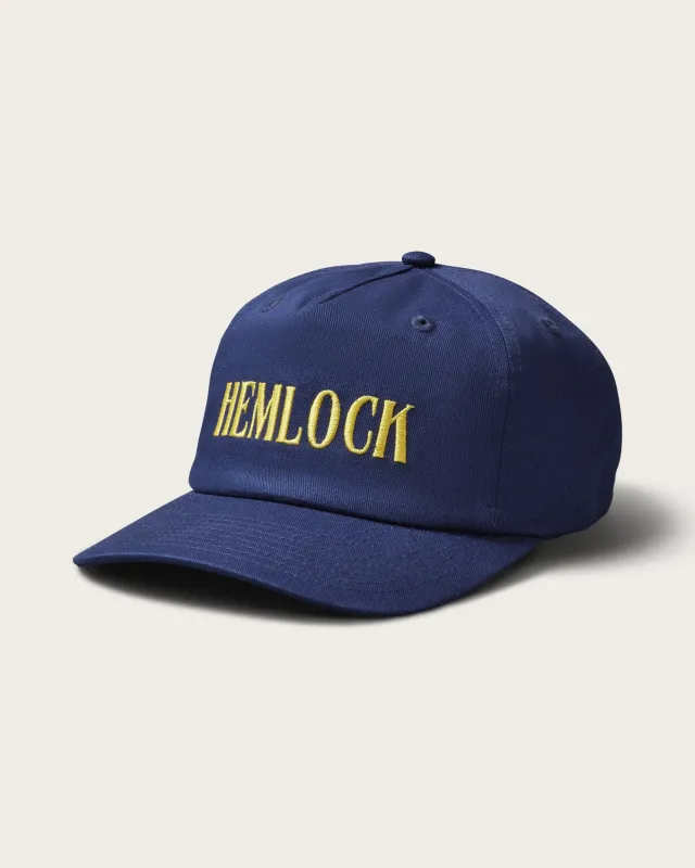 Morris 5 Panel in Navy made by Hemlock Hat Co