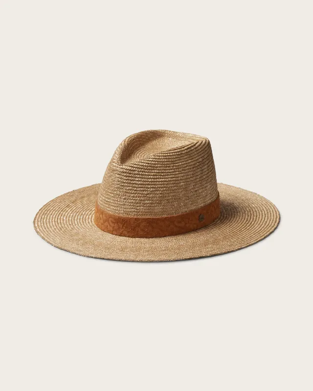 Sloan Fedora in Honeycomb sold by Hemlock Hat Co