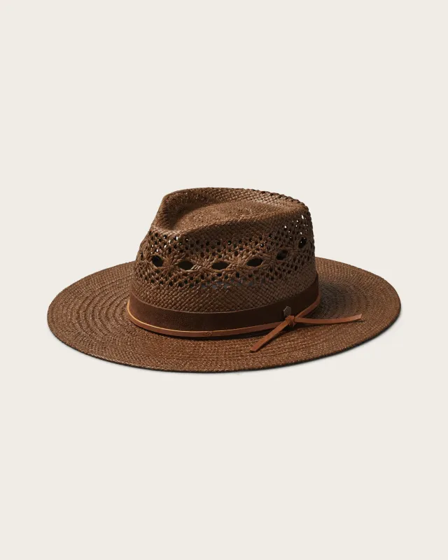 Miller Fedora in Mocha sold by Hemlock Hat Co