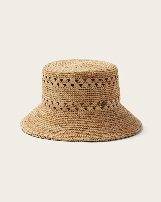 Olivia Bucket in Natural sold by Hemlock Hat Co