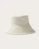 Bali Wide Brim Bucket in Bone sold by Hemlock Hat Co